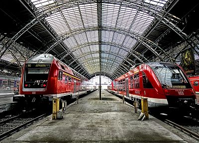 trains, railway - random desktop wallpaper