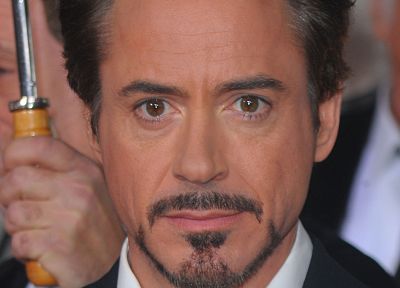Tony Stark, Robert Downey Jr - random desktop wallpaper