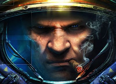 video games, StarCraft II, Tychus Findlay - desktop wallpaper
