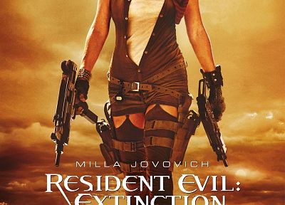 Resident Evil, Milla Jovovich, Resident Evil: Extinction - related desktop wallpaper