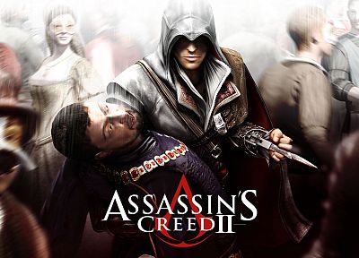 video games, Assassins Creed 2, Ezio Auditore da Firenze - random desktop wallpaper