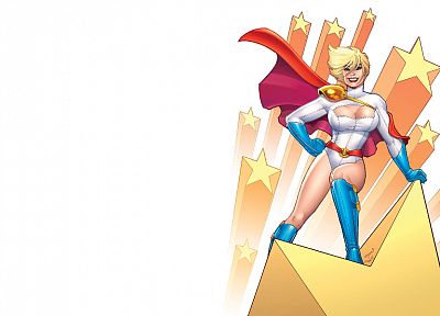 DC Comics, Power Girl, Amanda Conner - duplicate desktop wallpaper