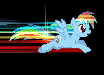 My Little Pony, Rainbow Dash - duplicate desktop wallpaper