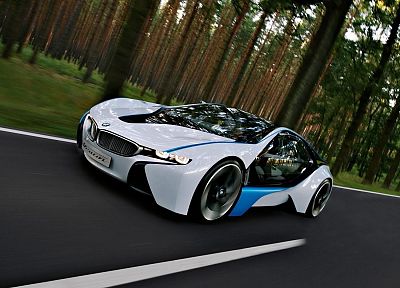 cars, concept art, BMW Vision - random desktop wallpaper