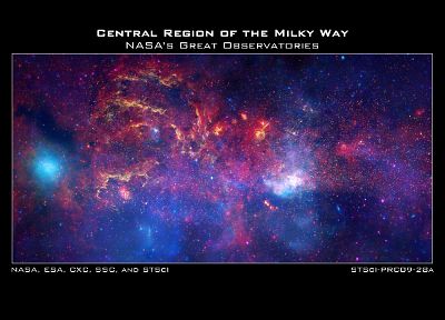 outer space, stars, galaxies, NASA, Milky Way - random desktop wallpaper