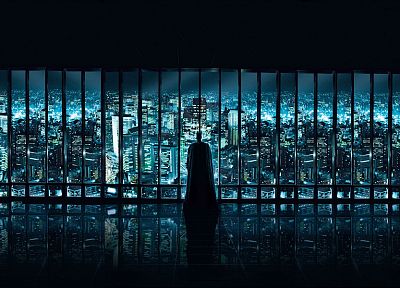 Batman, Gotham City, The Dark Knight - duplicate desktop wallpaper