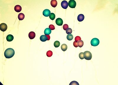 freedom, balloons, skyscapes - desktop wallpaper