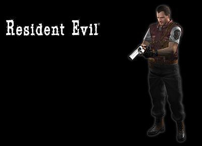 Resident Evil, Barry Burton - random desktop wallpaper