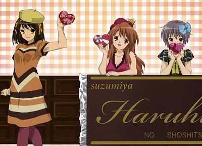 The Melancholy of Haruhi Suzumiya - random desktop wallpaper