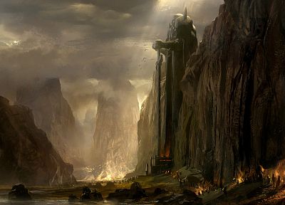 fantasy, landscapes, Guild Wars - desktop wallpaper