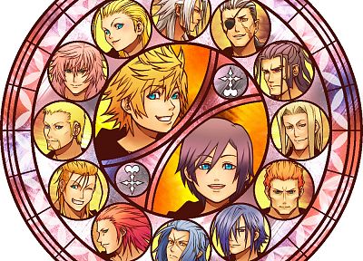 Kingdom Hearts, Final Fantasy XIII, Demyx, Roxas - duplicate desktop wallpaper
