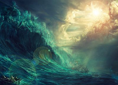 war, storm, ships, God, wrecks, vehicles - desktop wallpaper