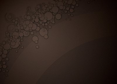 circles, brown, monochrome, lines, vector art - random desktop wallpaper