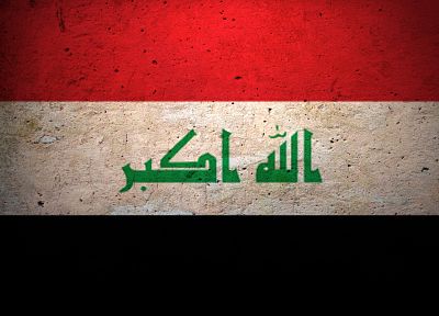 flags, Iraq - desktop wallpaper