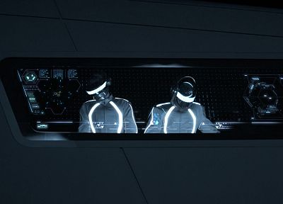 Daft Punk, Tron - random desktop wallpaper