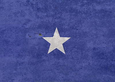 blue, minimalistic, stars, flags, Somalia - random desktop wallpaper