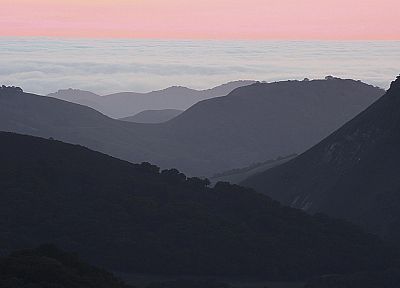 California, dusk - desktop wallpaper