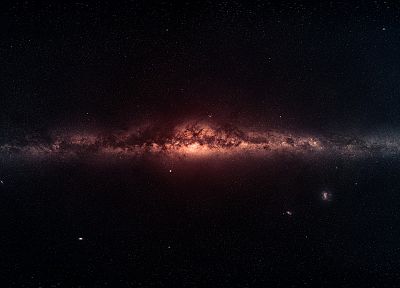 outer space, stars, galaxies, astronomy, digital art, cosmic - duplicate desktop wallpaper