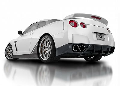 cars, Nissan, low-angle shot, Nissan GT-R R35 - related desktop wallpaper
