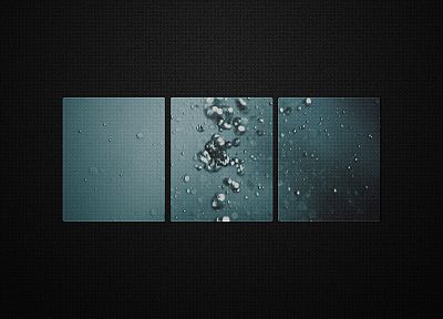 bubbles, panels - desktop wallpaper