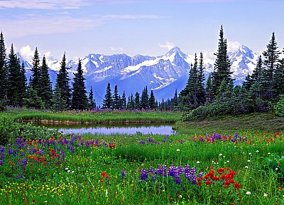 mountains, rocks, Colorado, British Columbia, Alps - desktop wallpaper