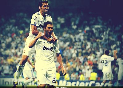 Real Madrid, Gonzalo Higuain - desktop wallpaper