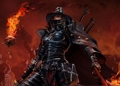imperial guard, Inquisitor Adrastia - related desktop wallpaper