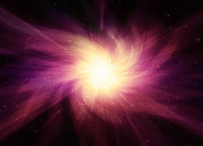 outer space, purple - desktop wallpaper
