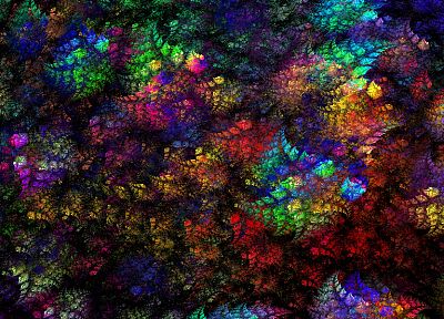 abstract, fractals, paint, colors - random desktop wallpaper