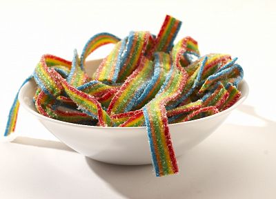 food, rainbows, candies - random desktop wallpaper