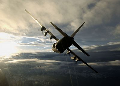 airplanes, AC-130 Spooky/Spectre - random desktop wallpaper