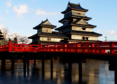 Japan, pagodas, matsumoto, Japanese architecture - desktop wallpaper
