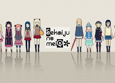 meganekko, Sekaiju no Meikyuu - desktop wallpaper