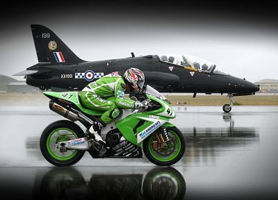 aircraft, race, planes, motorbikes - random desktop wallpaper
