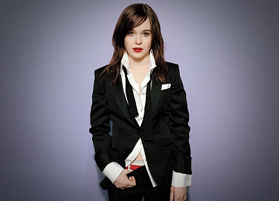 women, Ellen Page, actress - desktop wallpaper