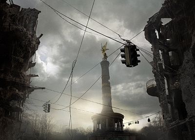 ruins, die, Berlin, cities - related desktop wallpaper