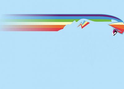 My Little Pony, Rainbow Dash - duplicate desktop wallpaper