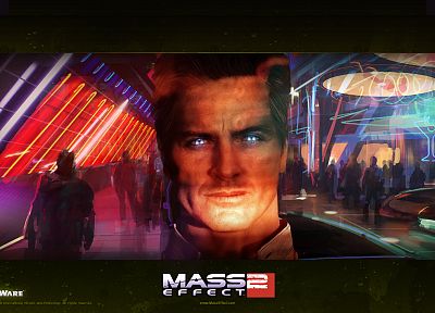 Illusive Man, Mass Effect 2 - related desktop wallpaper