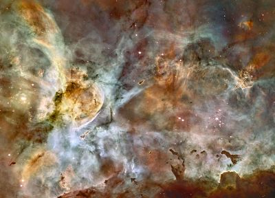 outer space, stars, Carina nebula - random desktop wallpaper
