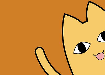 Azumanga Daioh, cats, anime, Chiyo's Father - random desktop wallpaper