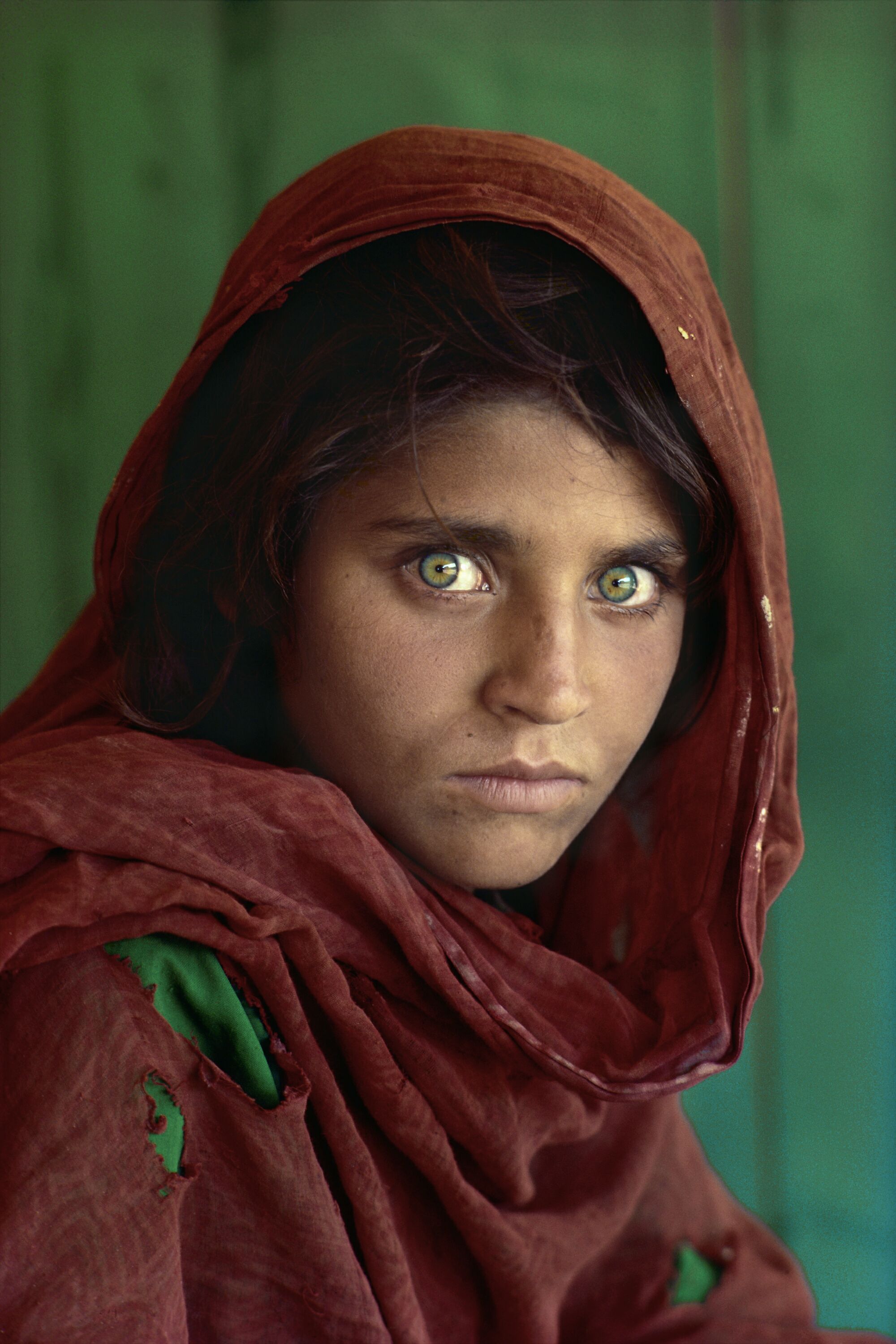 women, Afghanistan, green eyes, National Geographic, portraits, Afghan Girl - desktop wallpaper