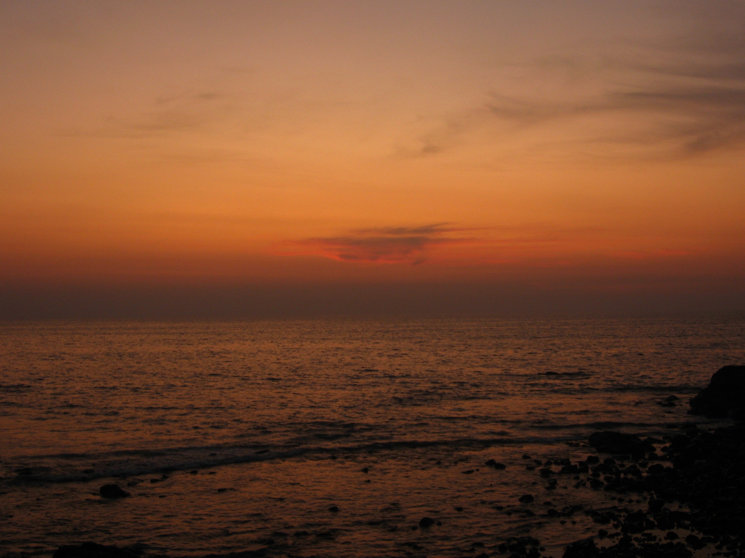 sunset, beaches - desktop wallpaper