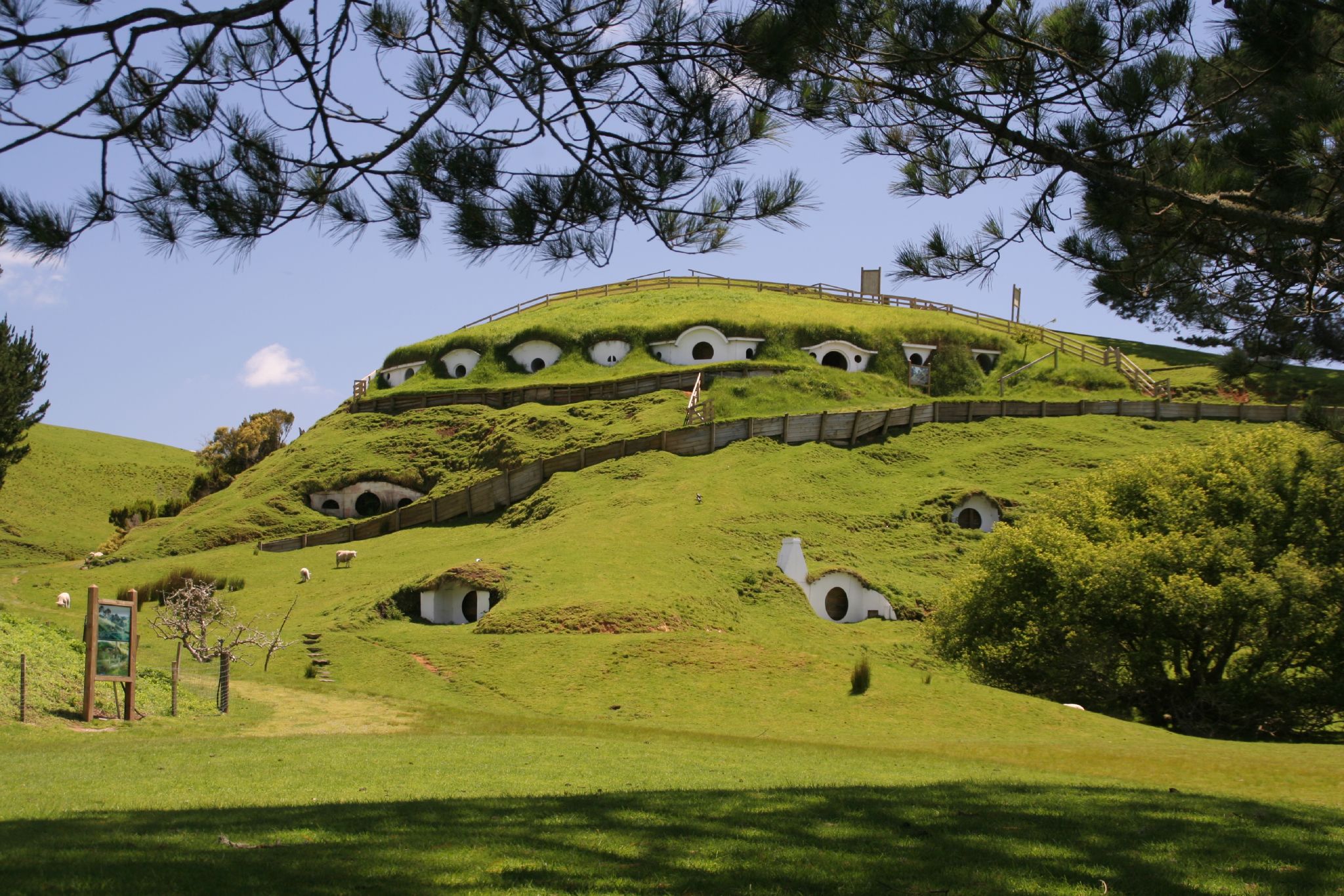 The Lord of the Rings, The Shire - desktop wallpaper