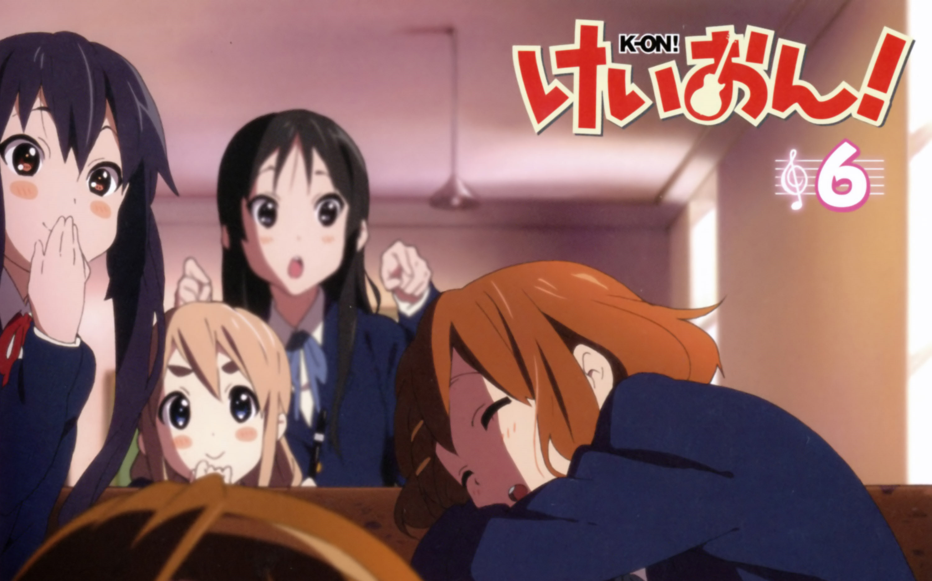 K-ON!, school uniforms, Hirasawa Yui, Akiyama Mio, Kotobuki Tsumugi, Nakano Azusa - desktop wallpaper