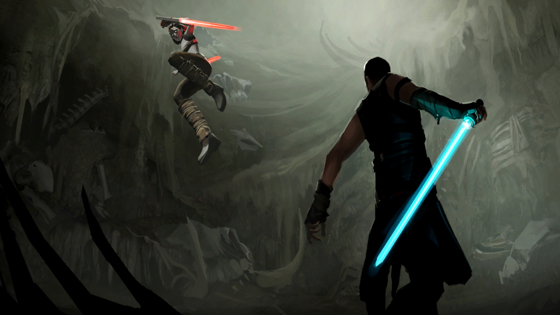 Star Wars, outer space, Star Wars: The Force Unleashed - desktop wallpaper