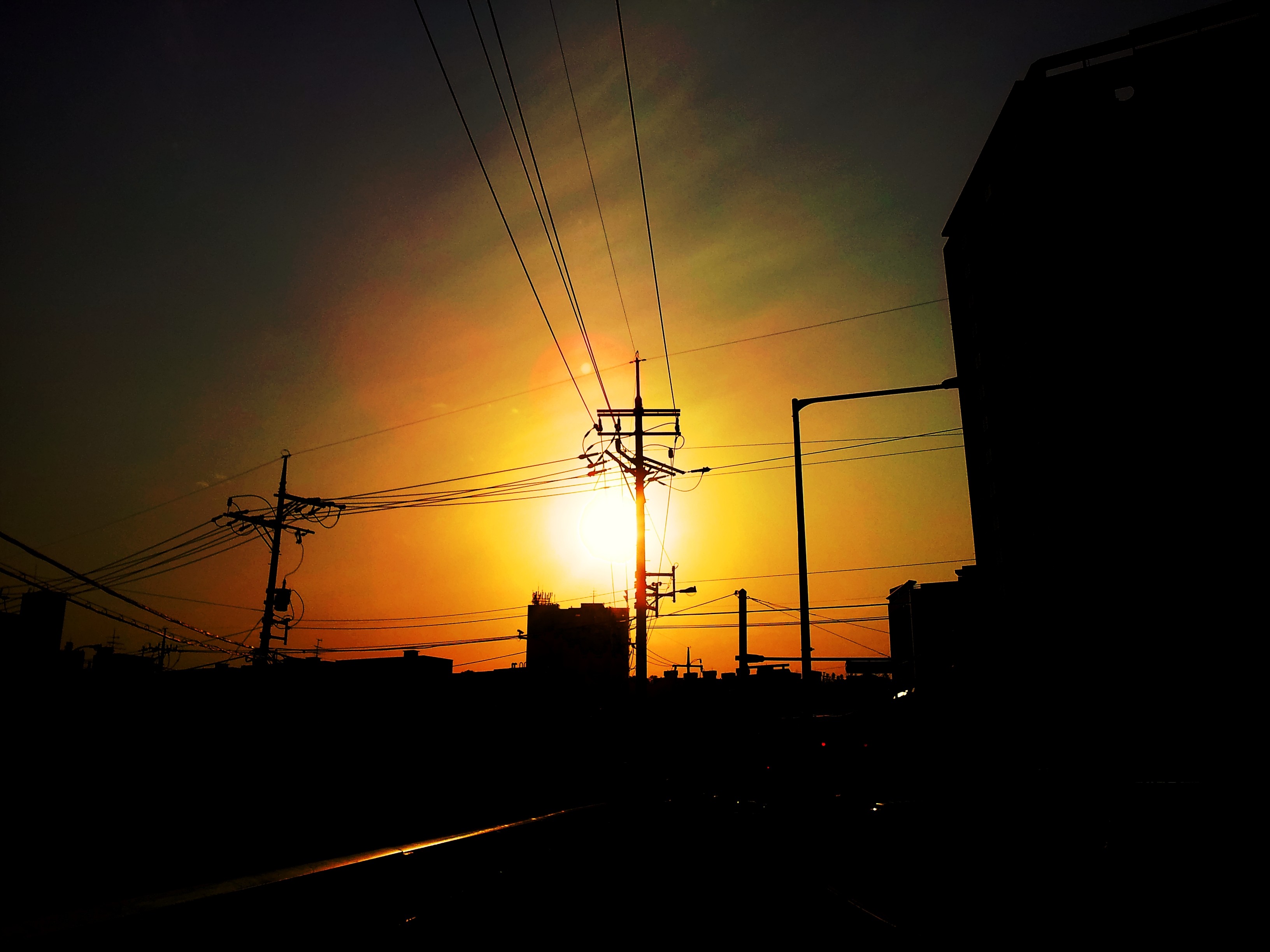 sunset, sunrise, Seoul, kamorin0364 - desktop wallpaper