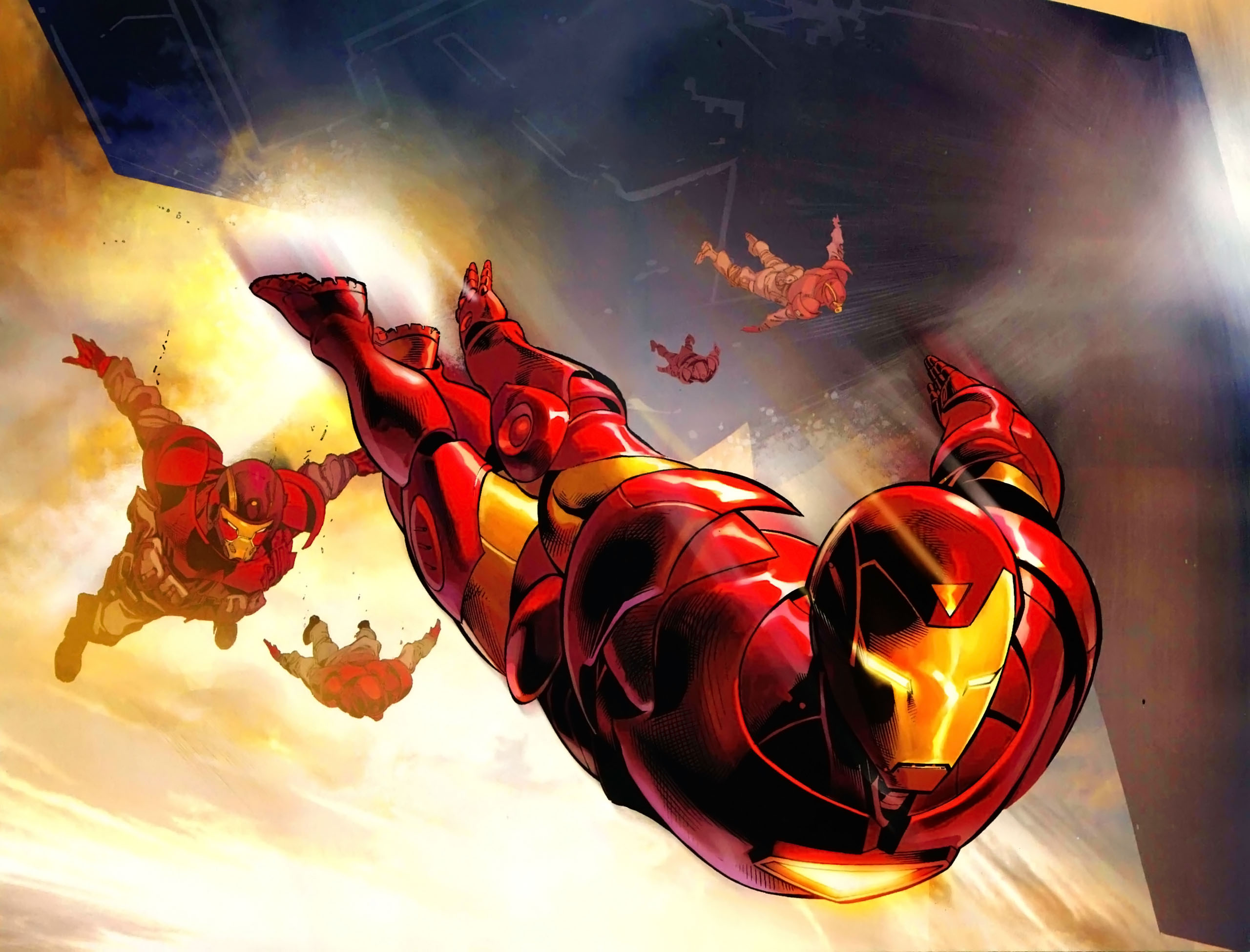 Iron Man, Marvel - desktop wallpaper