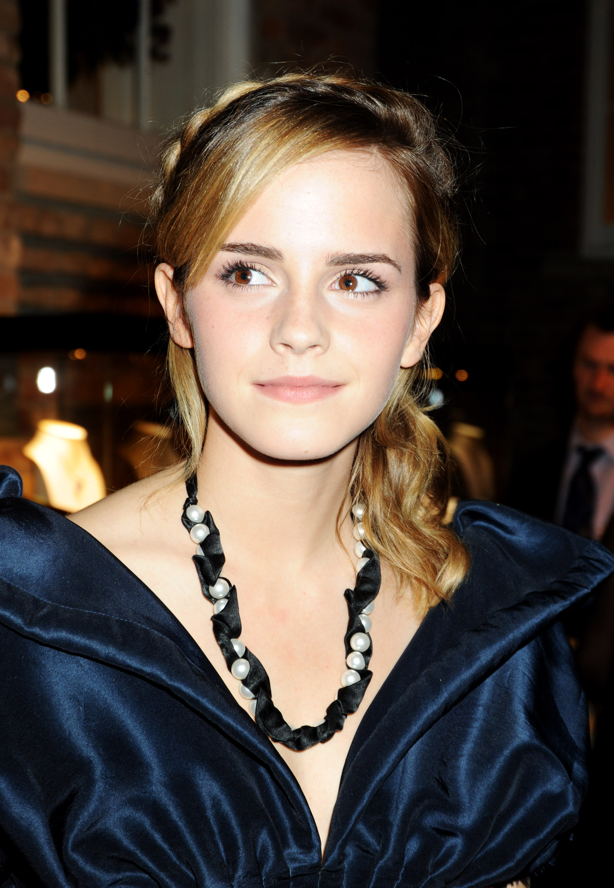 Emma Watson, hazel eyes - desktop wallpaper