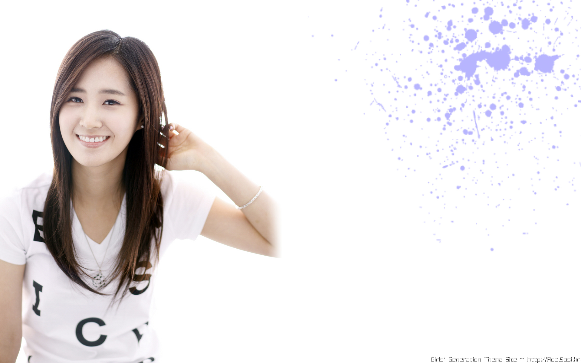 Girls Generation SNSD, Kwon Yuri, K-Pop, simple background - desktop wallpaper