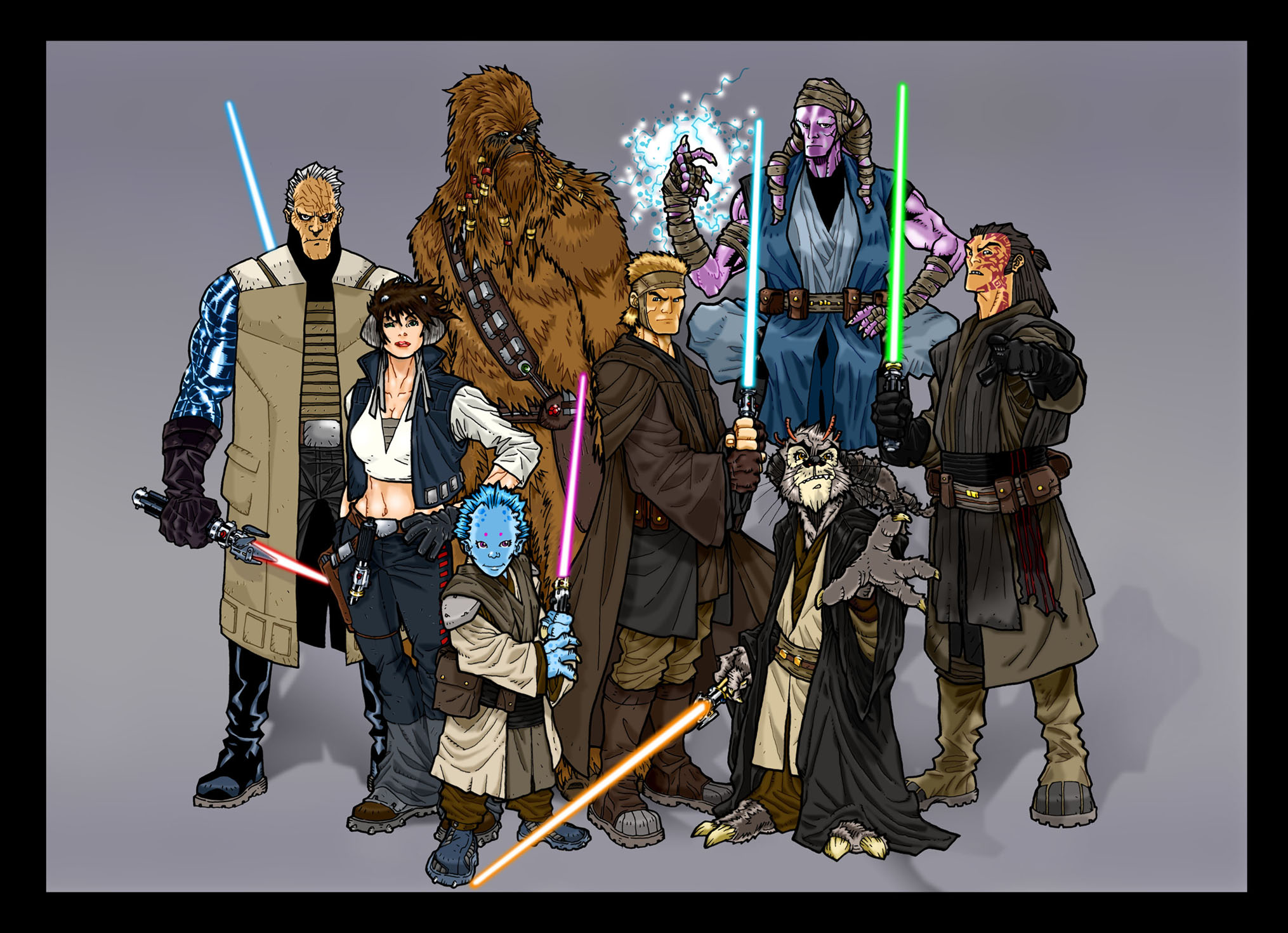 Star Wars, Sith, Jedi - desktop wallpaper